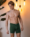 Heren - Anti Zweet Boxers-groen-M-Fibershirts color__groen