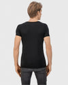 Heren - Anti Zweet Shirt-Wit-V-hals-S-Fibershirts color__zwart+neck__diepe v-hals