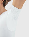 Heren - Anti Zweet Shirt-Wit-V-hals-S-Fibershirts color__wit+neck__rond