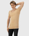 Heren - Anti Zweet Shirt-Invisible-V-hals-S-Fibershirts color__invisible+neck__v-hals
